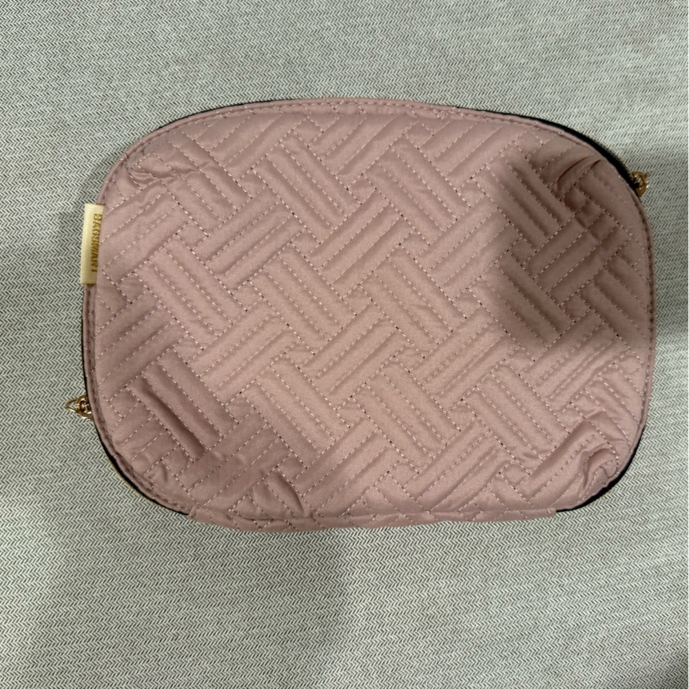 Bagsmart Quilted Pink tech Bag